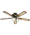 BALEARES Ventilateur de plafond Puissance  60 W, Diamètre 1320 MM, Type de const